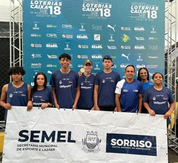 sorrisense e campeao brasileiro no loterias caixa sub 18 de atletismo