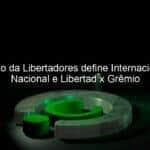 sorteio da libertadores define internacional x nacional e libertad x gremio 831258