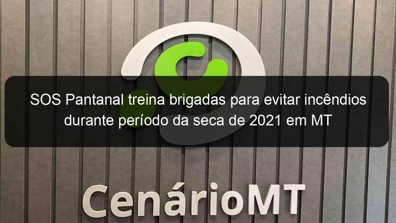 sos pantanal treina brigadas para evitar incendios durante periodo da seca de 2021 em mt 1047409