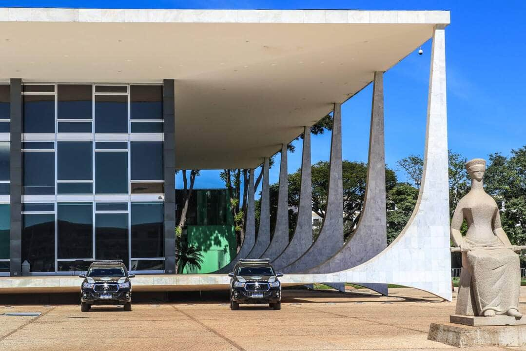 Brasília - 22. 05. 2023 - Foto da Fachada do Supremo Tribunal Federal, em Brasília. Foto: Antônio Cruz/ Agência Brasil