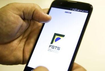 Aplicativo Caixa Econômica Federal- FGTS. Por: Marcelo Camargo/Agência Brasil