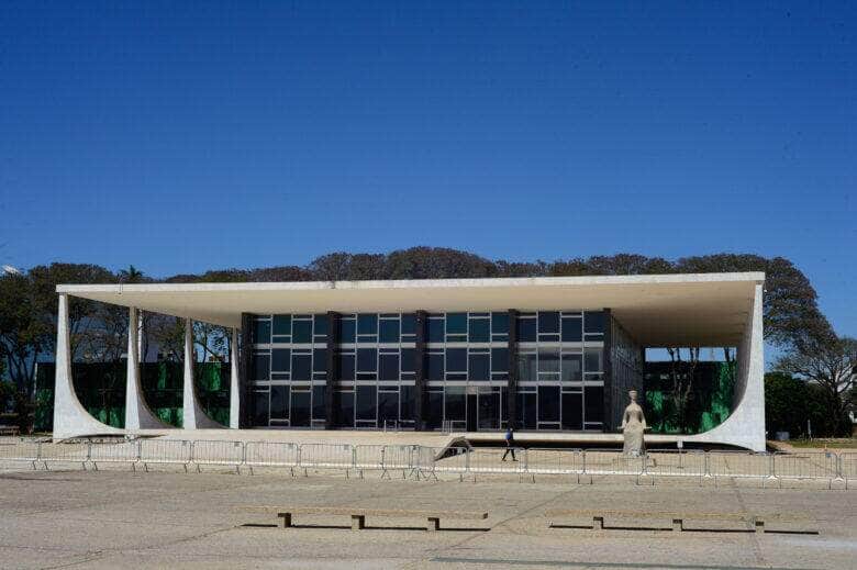 Fachada do edifício sede do Supremo Tribunal Federal - STF Por: Marcello Casal JrAgência Brasil