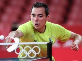 Hugo Calderano avança às quartas de final - Tóquio - tênis de mesa - Olimpíada Por: Wander Roberto/COB/Direitos Reservados