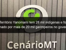territorio yanomami tem 28 mil indigenas e foi tomado por mais de 20 mil garimpeiros no governo bolsonaro 1308802