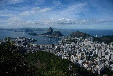 tirolesa no pão de açucar