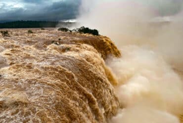 Paraná - 31. 10. 2023, Vazão nas Cataratas do Iguaçu. Foto: Urbia Cataratas