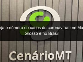 veja o numero de casos de coronavirus em mato grosso e no brasil 956773