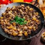 como fazer carne moída com batata