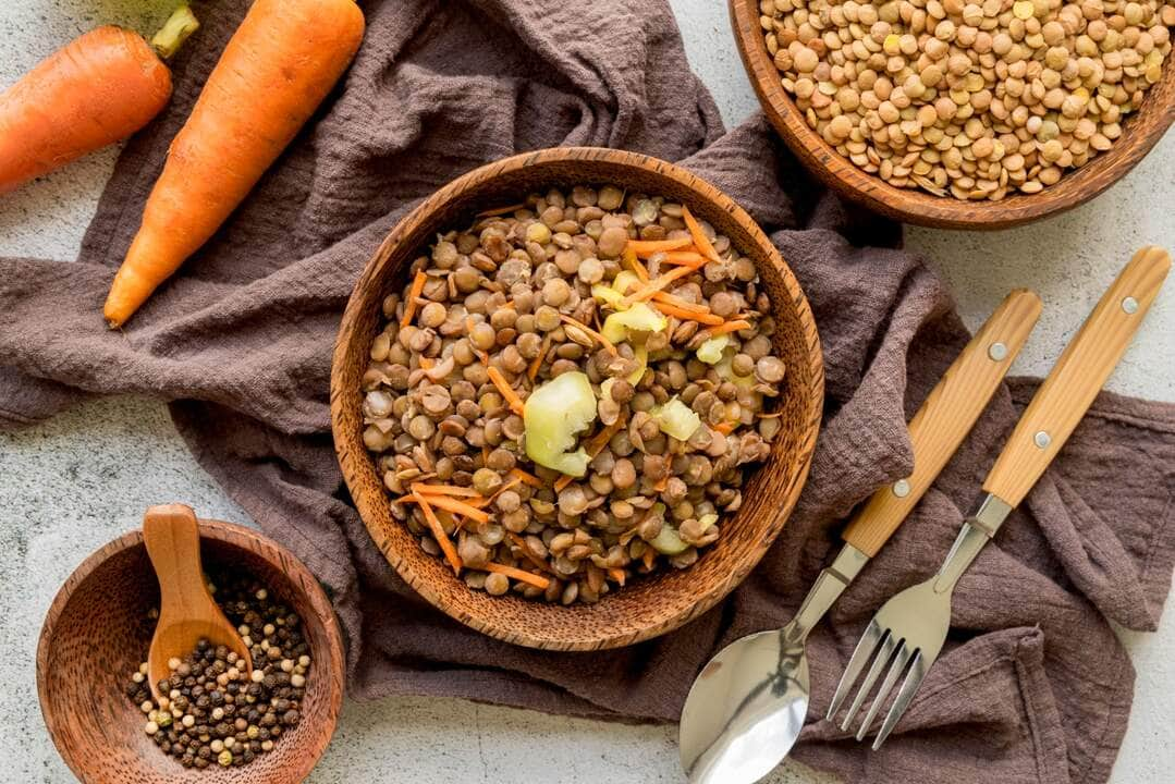 Receita de lentilha