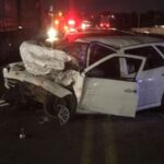Idoso morre em grave acidente envolvendo carro e caminhão em Cuiabá