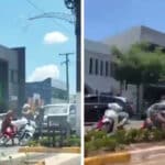 Duelo entre mulheres interrompe o transito em avenida de Sorriso Mato Grosso