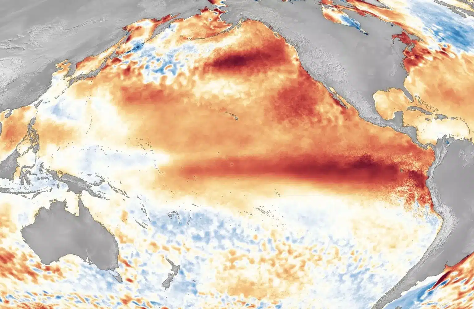 Mesmo durante o inverno no Hemisfério Norte, a probabilidade de manutenção do El Niño é estimada em 90%, conforme apontado pela agência das Nações Unidas.
