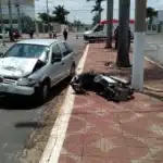 Motociclista perde a vida em acidente fatal