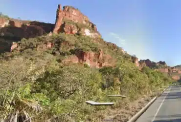 Relatório aponta rachaduras e queda de rochas em trecho do Parque Nacional de Chapada dos Guimarães