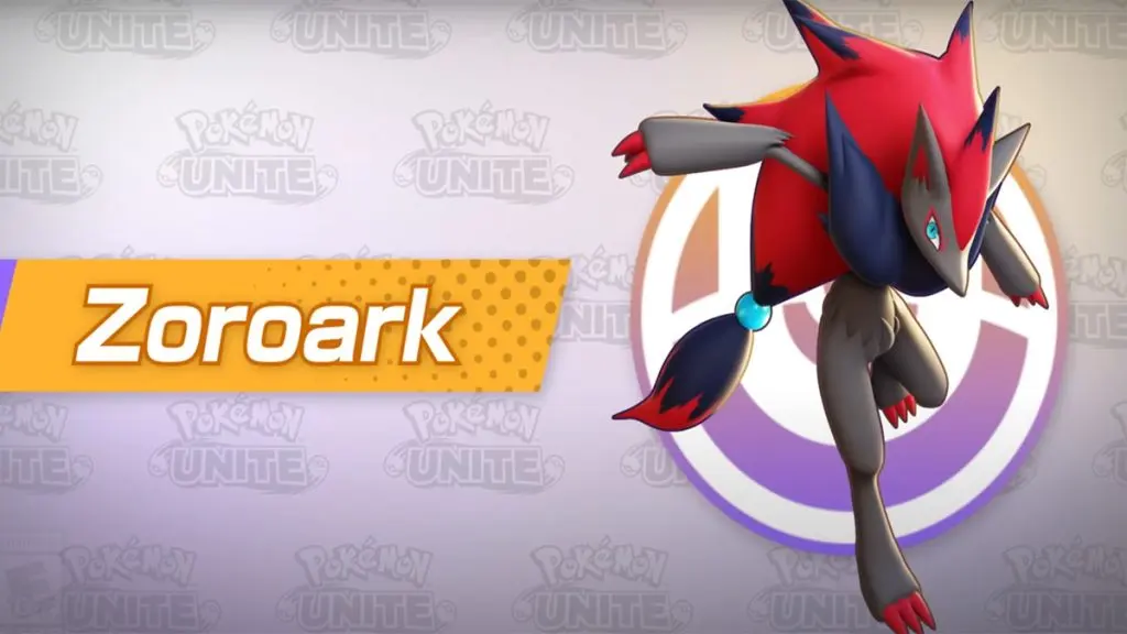 Zoroak é o atual governante do papel de Speedster em Pokemon Unite.