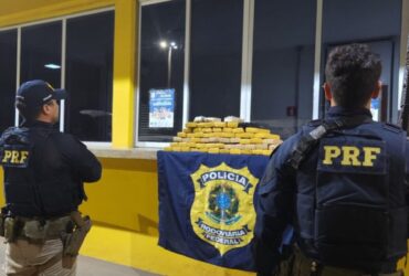 Polícia Rodoviária Federal prende indivíduo com quase 50 Kg de maconha em ação de combate ao crime na BR 163