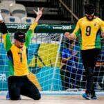 Brasil supera recorde histórico de ouros e é tetracampeão no goalball masculino - Foto: Miriam Jeske / CPB