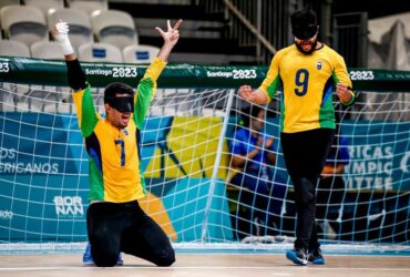 Brasil supera recorde histórico de ouros e é tetracampeão no goalball masculino - Foto: Miriam Jeske / CPB