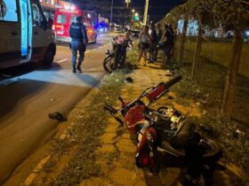 Jovens de 27 e 18 anos morrem em acidente com motos em Tangará da Serra