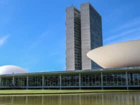 Brasília - 22. 05. 2023 - Foto da Fachada do Congresso Nacional, em Brasília. Foto: Antônio Cruz/ Agência Brasil