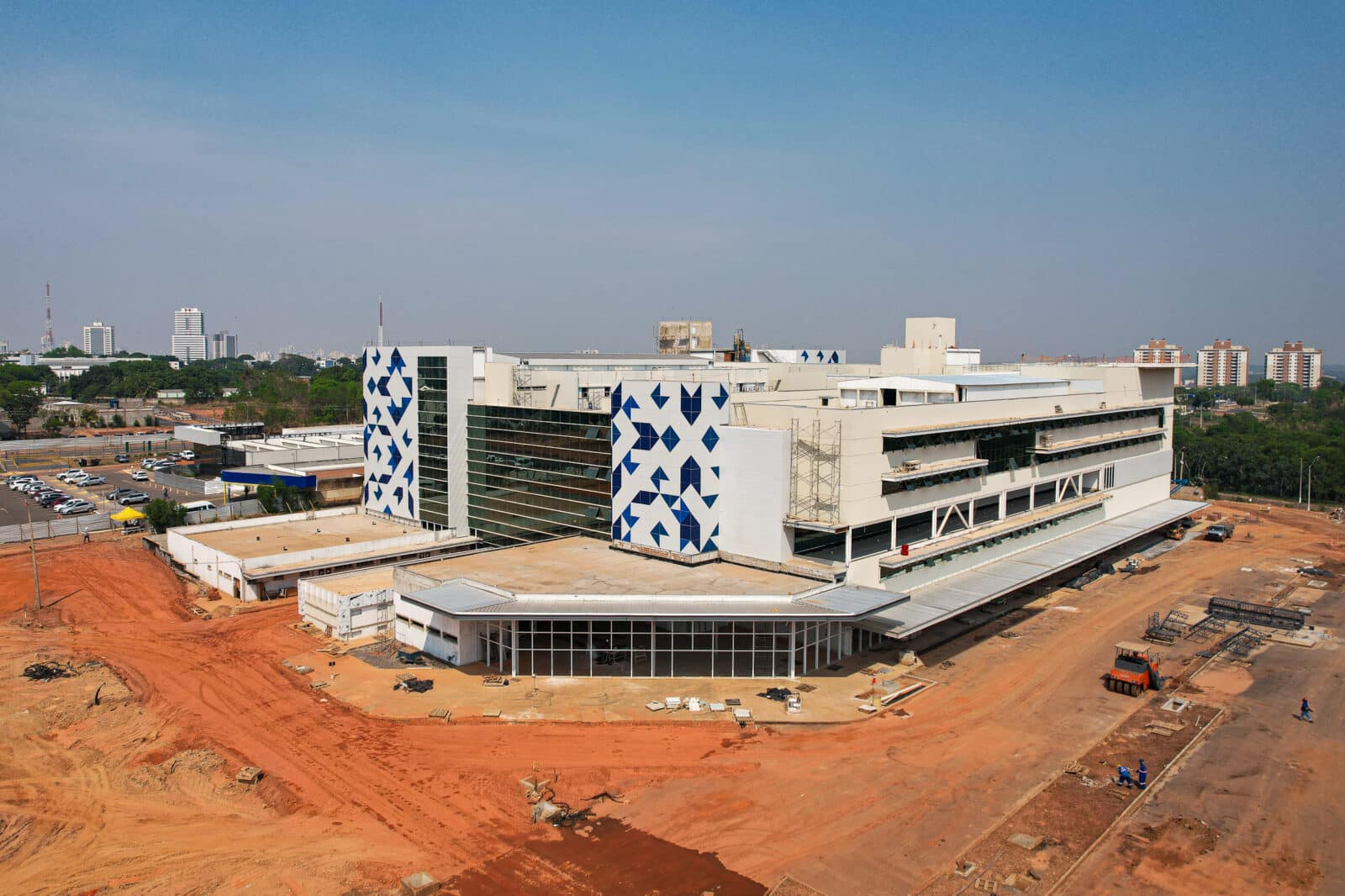 Atual projeto do Hospital Central totaliza 32 mil m² de área construída              Crédito - Secom-MT