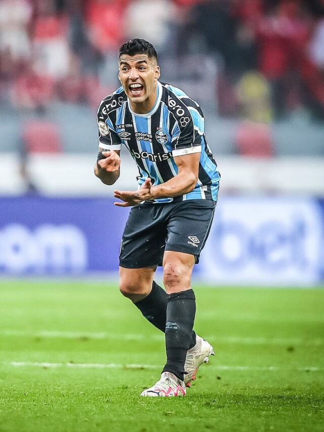 Suárez ‘se despede’ do Grêmio
