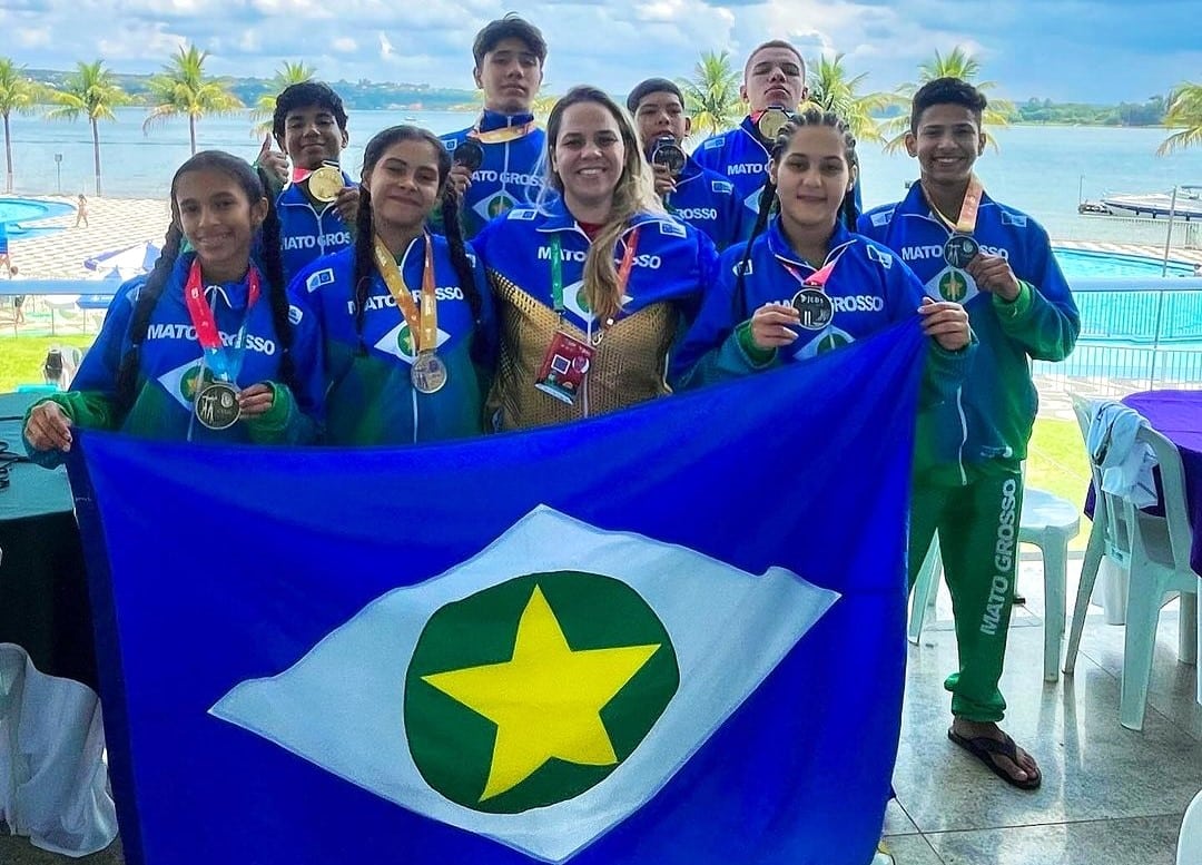 Wrestling conquistou oito medalhas e título de campeã brasileira - Foto por: Divulgação