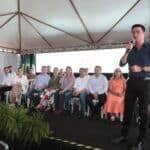 Leonardo Bortolin citou a importância do SER Família Habitação para a redução das desigualdades sociais              Crédito - Jâna Pessoa/Unaf