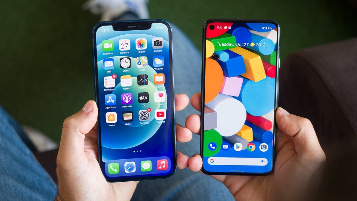 iPhone x Android