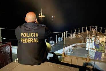 11/11/2023, Mais de duas toneladas de haxixe são apreendidas na costa de Salvador. Foto: Agência Marinha de Notícias/Divulgação