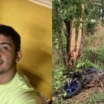 Motociclista bate moto contra árvore e morre na hora em MT