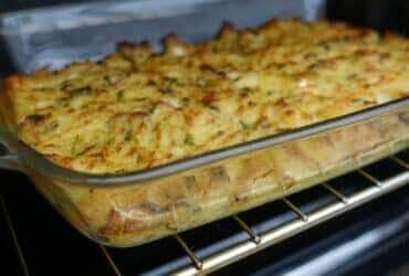 Bacalhau gratinado