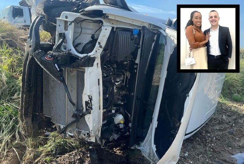 Cantora gospel sofre acidente de carro em rodovia Mato Grosso