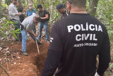 Corpo encontrado em Canarana e casal é preso durante operação policial