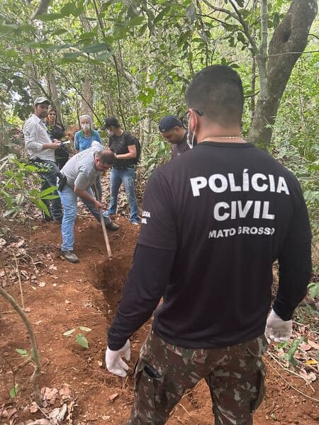Corpo encontrado em Canarana e casal é preso durante operação policial