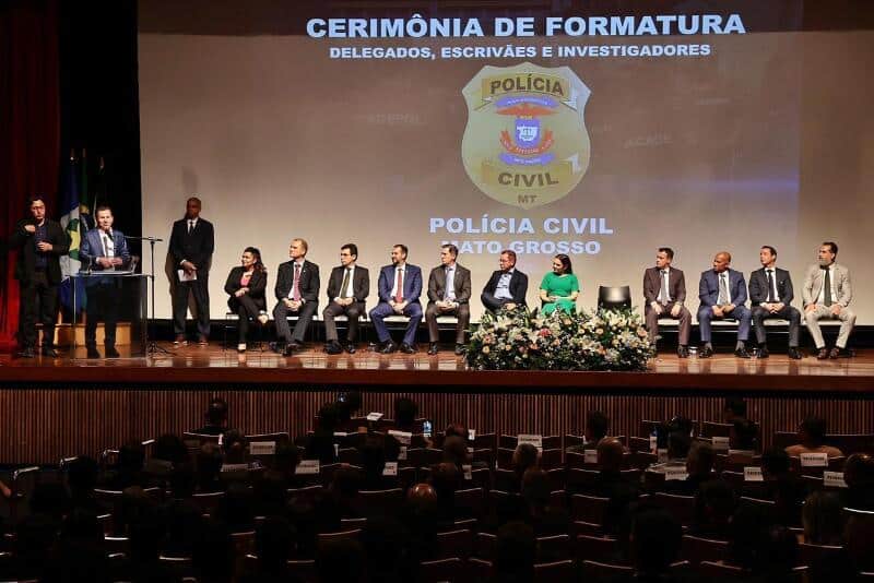 Formatura de 313 novos policiais reforça atuação da Polícia Civil no interior de Mato Grosso