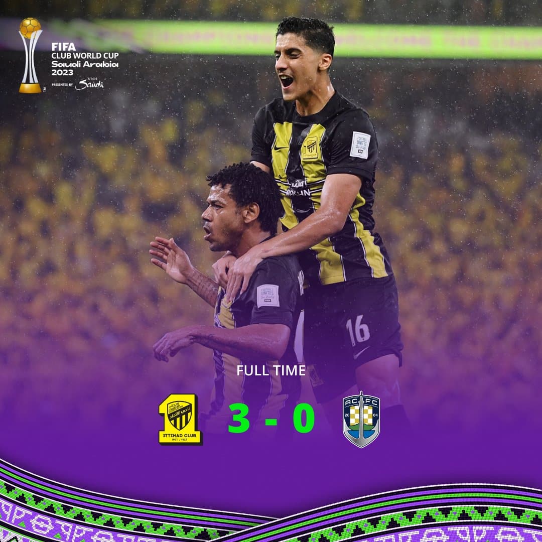 Al-Ittihad é derrotado no último jogo antes do Mundial de Clubes