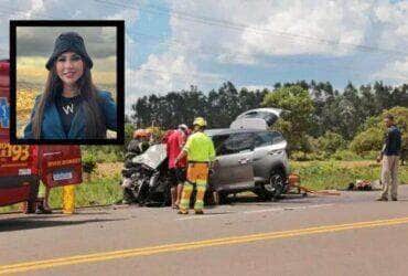 Grave acidente envolve família de influenciadora digital de Mato Grosso