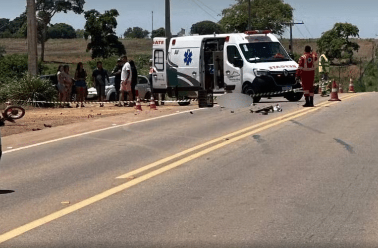 Idoso perde a vida em acidente entre moto e carro em Mato Grosso