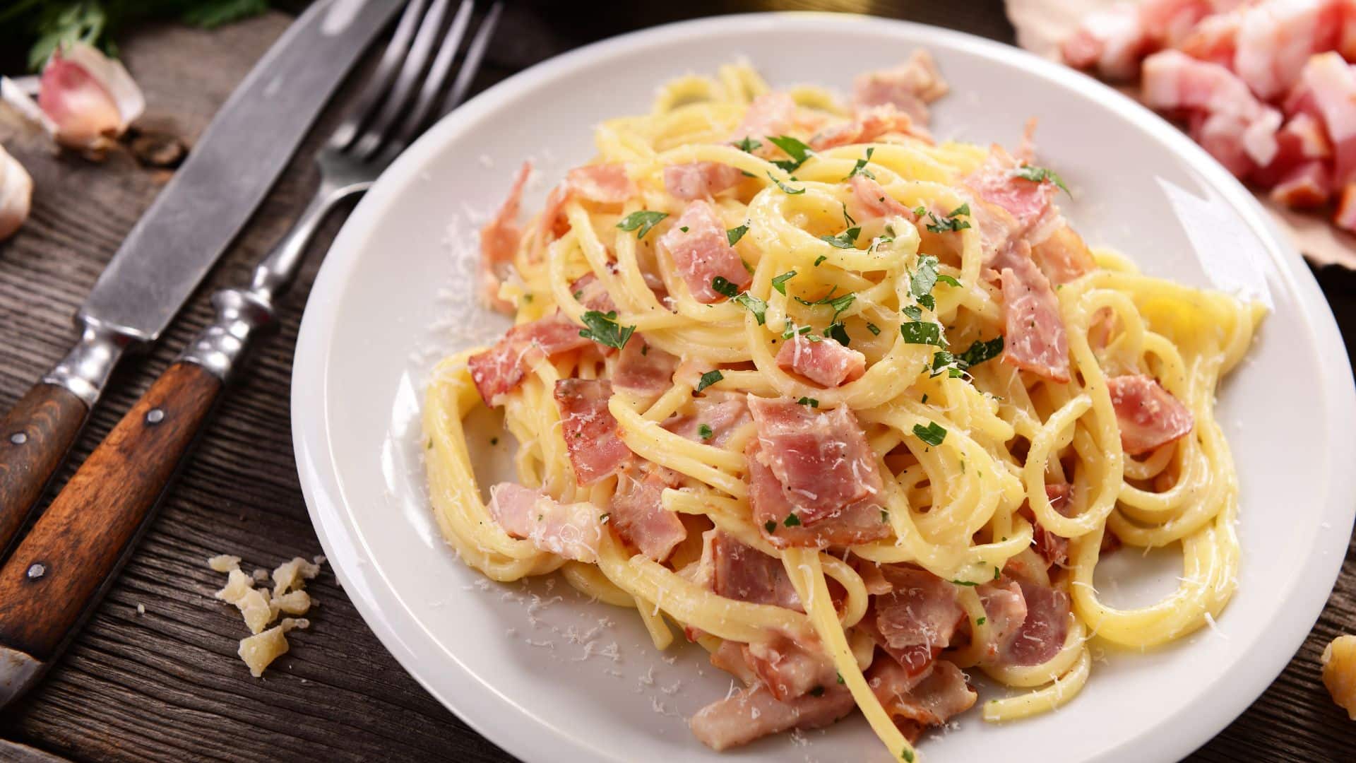 Macarrão carbonara