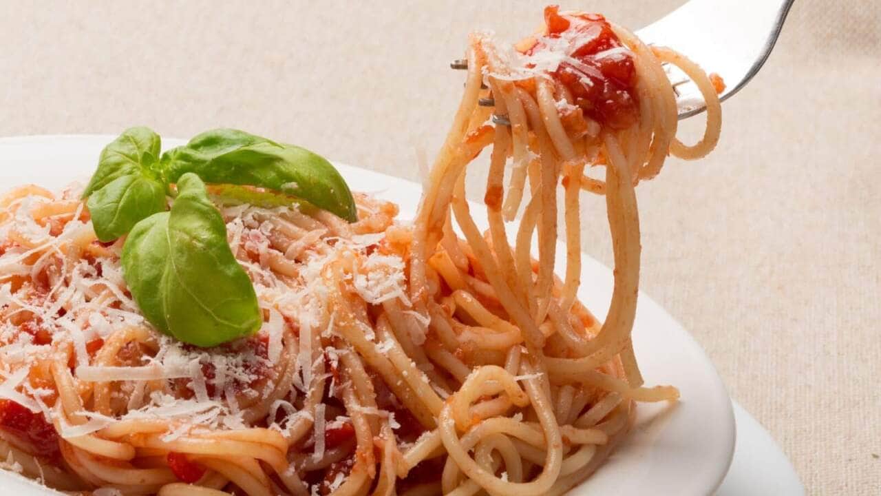 Macarrão com molho de tomate