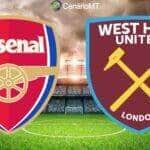 Onde assistir Arsenal x West Ham