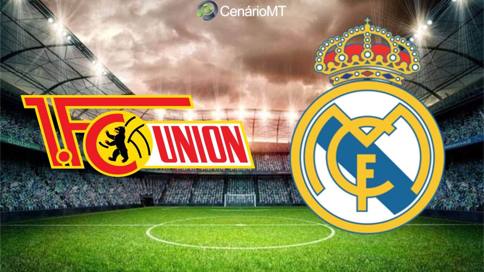 Onde vai passar o jogo UNION BERLIN X REAL MADRID hoje (12/12)? Passa no  SBT ou TNT? Veja onde assistir UNION BERLIN X REAL MADRID ao vivo com  imagens - Portal da Torcida