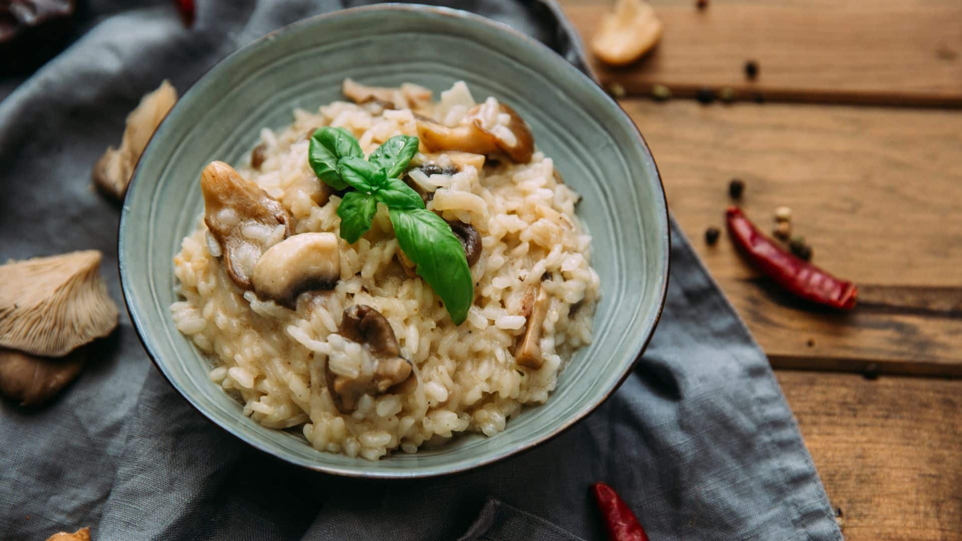 Risoto de frango