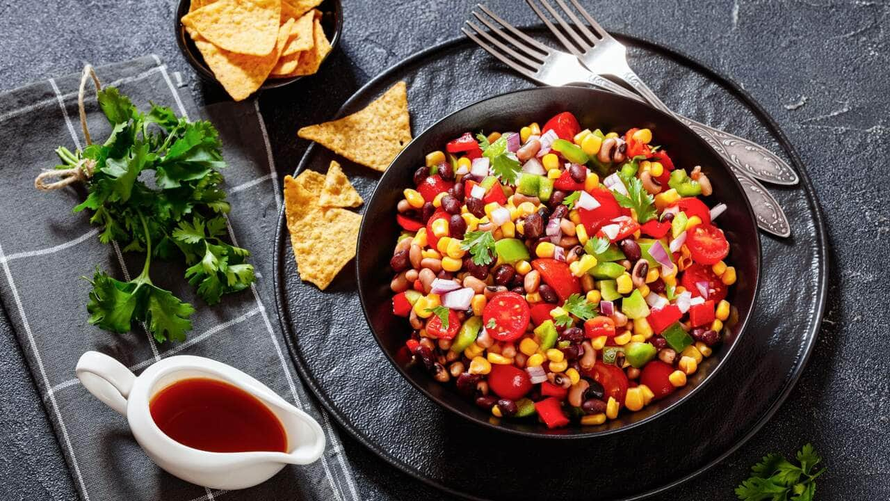 Salada de feijão fradinho