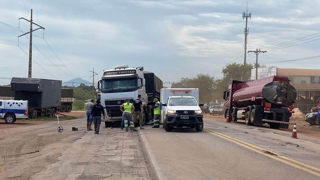 Grave acidente na BR-070 em Várzea Grande resulta na morte de motociclista