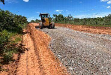 Sinfra trabalha para melhorar condições da MT-246 - Foto por: Fiscalização/Sinfra-MT