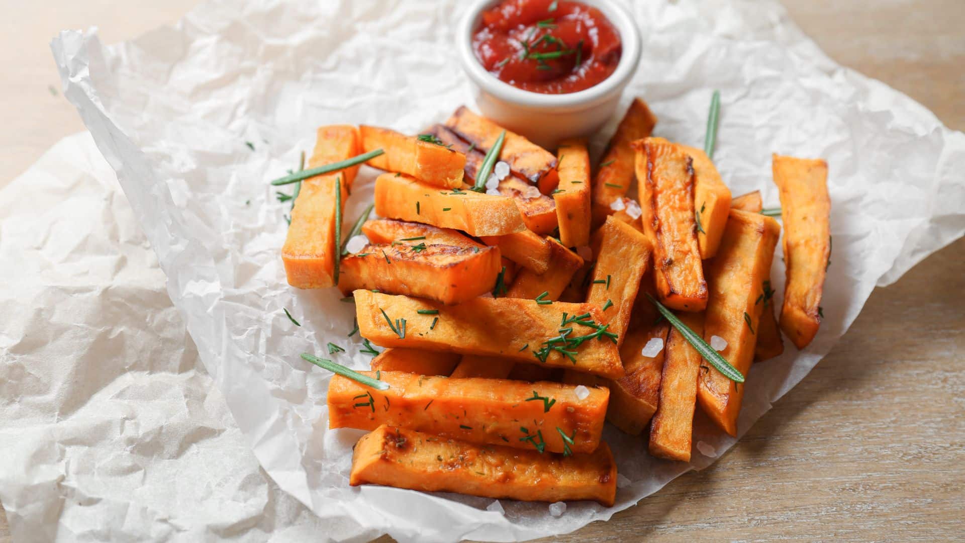 batata doce na airfryer