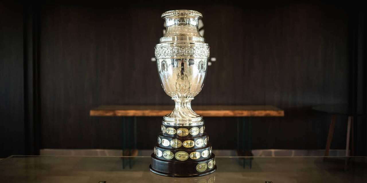 troféu, copa américa Por: Divulgação/Conmebol/Direitos Reservados