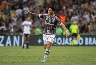 Rio de Janeiro, RJ - Brasil - 22/11/2023 - Maracanã - Campeonato Brasileiro, vigésima segunda rodada, jogo entre Fluminense x São Paulo. FOTO DE MARCELO GONÇALVES / FLUMINENSE FC  IMPORTANTE: Imagem destinada a uso institucional e divulga磯, seu uso comercial estᠶetado incondicionalmente por seu autor e o Fluminense Football Club.  IMPORTANT: Image intended for institutional use and distribution. Commercial use is prohibited unconditionally by its author and Fluminense Football Club.  IMPORTANTE: Im᧥n para uso solamente institucional y distribuici㮮 El uso comercial es prohibido por su autor y por el Fluminense Football Club Por: Marcelo Goncalves